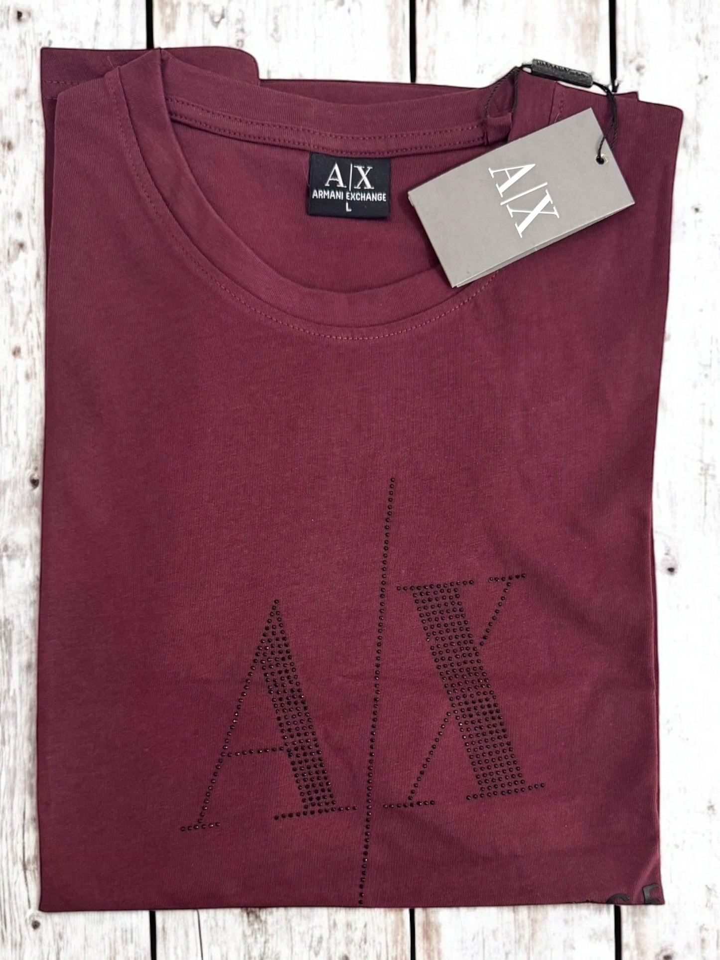 Playera Premium Minimalista con Brillantes – 6 Colores