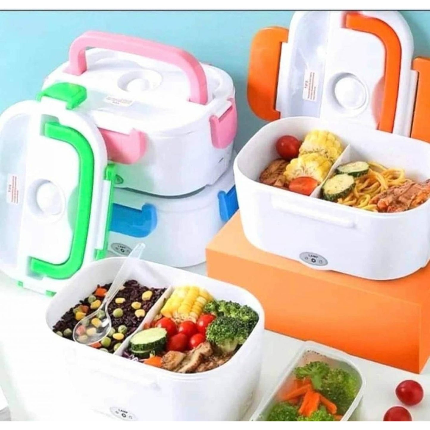 📌 Lonchera Eléctrica Portátil – Calienta tu Comida en Cualquier Lugar 🍱⚡